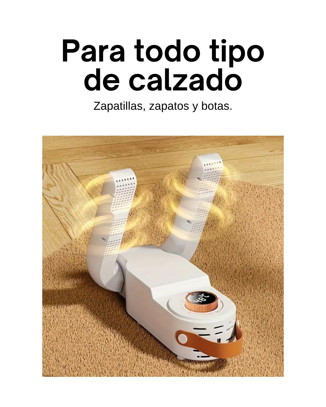 Para todo tipo de calzado