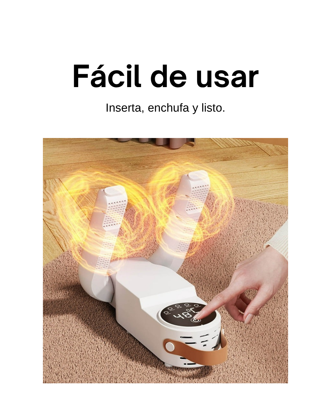 Inserta, enchufa y listo